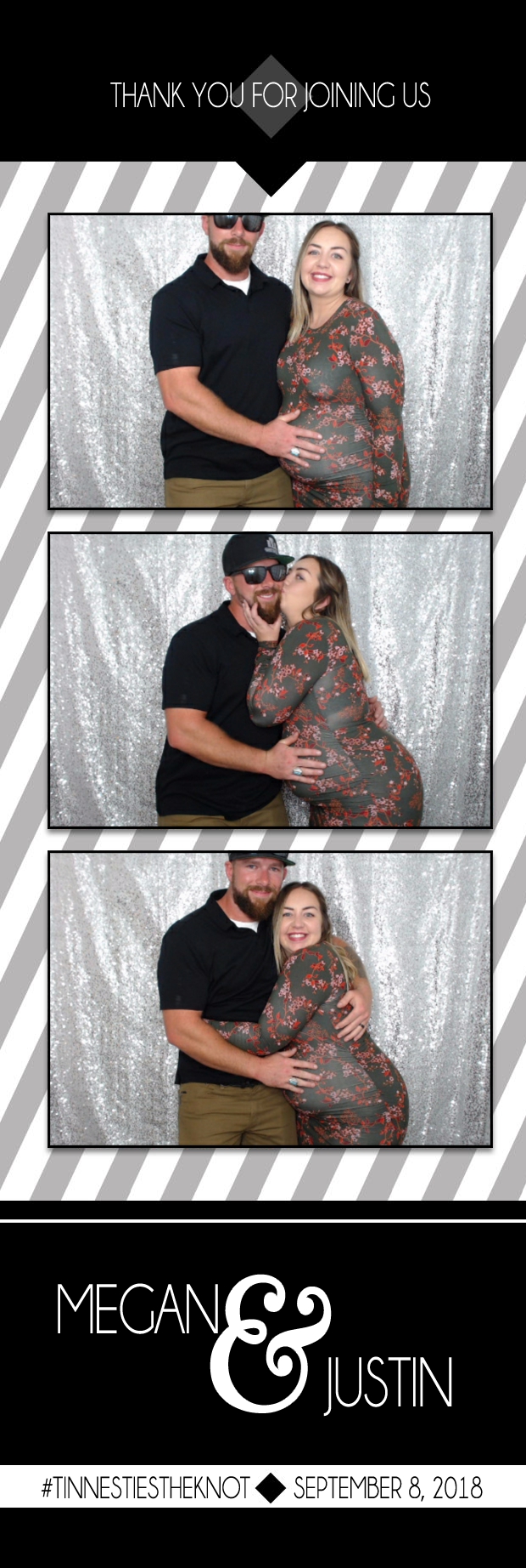 Megan and Justin's Wedding | View more photos from the event at gallery.photoboothbillings.com/u/PhotoBoothBillings/Megan-and-Justins-Wedding